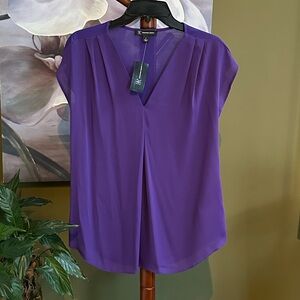 INC Mixed Media Sleeveless blouse / Top